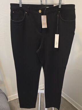 Chico's Black Skinny Ponte Jeans